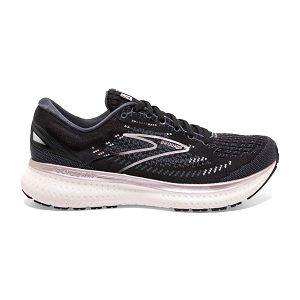 Brooks Glycerin 19 Womens Road Running Shoes Black/White | USA-RXG315704